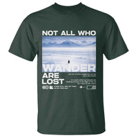 Not All Those Who Wander Are Lost Nihilist Penguin T Shirt Existential Deep Emotional Meme Deep Thinkers