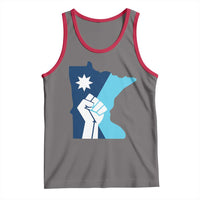 Minnesota Strong Fist Power Graphic Tank Top Social Justice Solidarity