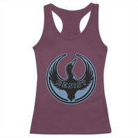 Minnesota Resist Loon Rebellion Emblem Racerback Tank Top