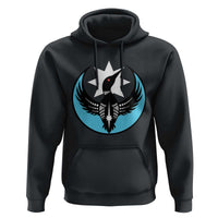 Minnesota Rebel Loon Star Emblem Hoodie Rebellion Symbolic Unity Graphic
