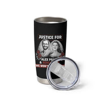 Justice for Alex Pretti and Renee Good Tumbler Cup We Won’t Be Silenced Minnesota Resistance Protest