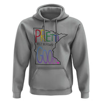 Pretti Good Minnesota Tribute Hoodie Rest in Power Rainbow Memorial