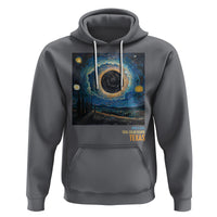 Total Solar Eclipse Hoodie April 8 2024 Starry Night Totality - Wonder Print Shop