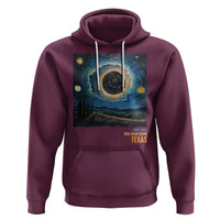 Total Solar Eclipse Hoodie April 8 2024 Starry Night Totality - Wonder Print Shop