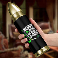St. Patrick's Day Ice Hockey Bullet Tumbler Happy Saint Hat Trick's Lucky Shamrocks