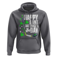 St. Patrick's Day Ice Hockey Hoodie Happy Saint Hat Trick's Lucky Shamrocks