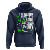 St. Patrick's Day Ice Hockey Hoodie Happy Saint Hat Trick's Lucky Shamrocks