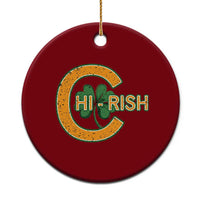 Chicago Irish Chirish Ceramic Ornament Happy Saint Patrick's Day Lucky Shamrock - Wonder Print Shop