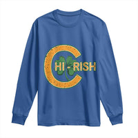 Chicago Irish Chirish Long Sleeve Shirt Happy Saint Patrick's Day Lucky Shamrock