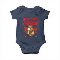 Keep Your Tiny Hands Off Canada Baby Onesie Not For Sale Canadian Maple Leaf Beaver