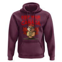 Keep Your Tiny Hands Off Canada Hoodie Not For Sale Canadian Maple Leaf Beaver