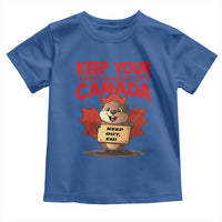 Keep Your Tiny Hands Off Canada Toddler T Shirt Not For Sale Canadian Maple Leaf Beaver