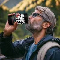 Resist Hands Off 4 in 1 Can Cooler Tumbler Protect USA American We The People