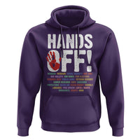 Resist Hands Off Hoodie Protect USA American We The People