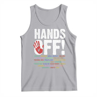 Resist Hands Off Tank Top Protect USA American We The People