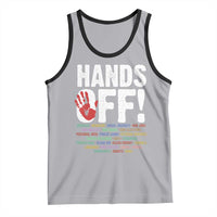 Resist Hands Off Tank Top Protect USA American We The People