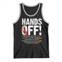 Resist Hands Off Tank Top Protect USA American We The People