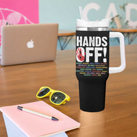 Resist Hands Off Tumbler With Handle Protect USA American We The People