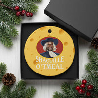 Funny Shaquille Oatmeal Ceramic Ornament Shaq O'neal Meme Cereal Parody - Wonder Print Shop