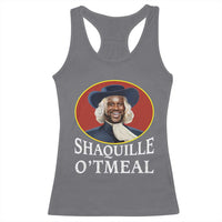 Funny Shaquille Oatmeal Racerback Tank Top Shaq O'neal Meme Cereal Parody