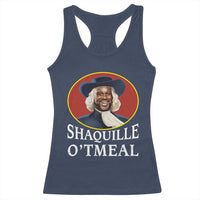 Funny Shaquille Oatmeal Racerback Tank Top Shaq O'neal Meme Cereal Parody