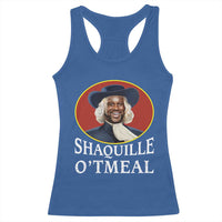 Funny Shaquille Oatmeal Racerback Tank Top Shaq O'neal Meme Cereal Parody