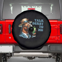 Talk Derby To Me Spare Tire Cover Funny Horse Racing KY Racing Day