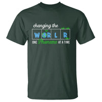Teacher T Shirt Changing The World One Phoneme At A Time Motivational Quote Teaching - Wonder Print Shop