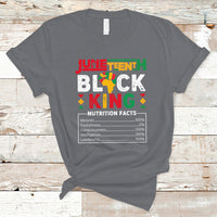 Juneteenth T Shirt Juneteenth Black Kind Funny Nutrition Facts - Wonder Print Shop