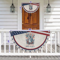 I'm Just Mad As Hell Cause I Love This Place Patriotic Fan Flag Vintage Statue of Liberty Retro Flora