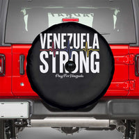 Venezuela Strong Venezuelan Heartbeat Spare Tire Cover Solidarity Resilience Hope and Prayer