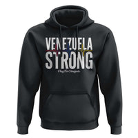 Venezuela Strong Venezuelan Heartbeat Hoodie Solidarity Resilience Hope and Prayer