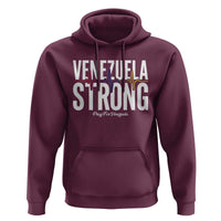 Venezuela Strong Venezuelan Heartbeat Hoodie Solidarity Resilience Hope and Prayer