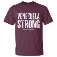 Venezuela Strong Venezuelan Heartbeat T Shirt Solidarity Resilience Hope and Prayer
