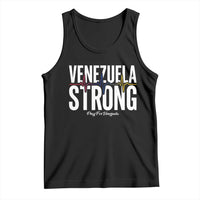 Venezuela Strong Venezuelan Heartbeat Tank Top Solidarity Resilience Hope and Prayer