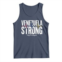 Venezuela Strong Venezuelan Heartbeat Tank Top Solidarity Resilience Hope and Prayer