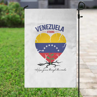 Venezuela Strong Healing Support Garden Flag Hope Grows Through Cracks Venezuelan Flag Heart