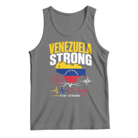 Venezuela Strong Support and Solidarity Tank Top Patriotic Venezuelan Flag Country Map