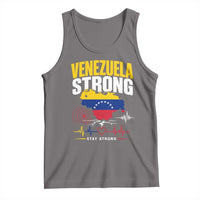 Venezuela Strong Support and Solidarity Tank Top Patriotic Venezuelan Flag Country Map