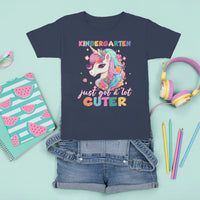 Cute Kindergarten Unicorn T Shirt For Kid Just Got A Lot Cuter Kinder Girl - Wonder Print Shop