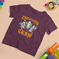 Kindergarten Boo Crew T Shirt For Kid For Teacher Student Funny Halloween - Wonder Print Shop