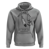Orange Shirt Day Hoodie National Day For Truth And Reconciliation Native Feather