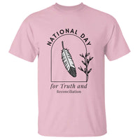 Orange Shirt Day T Shirt National Day For Truth And Reconciliation Native Feather - Wonder Print Shop