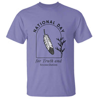Orange Shirt Day T Shirt National Day For Truth And Reconciliation Native Feather - Wonder Print Shop
