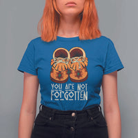 Orange Shirt Day T Shirt For Women You Are Not Forgotten Native American Every Child Shoes - Wonder Print Shop