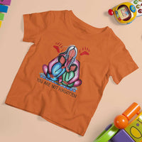 Orange Shirt Day T Shirt For Kid You Are Not Forgotten Native American Child - Wonder Print Shop