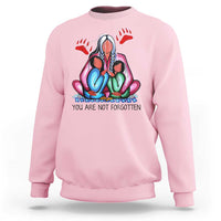Orange Shirt Day Sweatshirt You Are Not Forgotten Native American Child - Wonder Print Shop