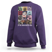 In My Moo Deng Era Sweatshirt Cute Pygmy Hippo - Wonder Print Shop