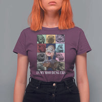 In My Moo Deng Era T Shirt For Women Cute Pygmy Hippo - Wonder Print Shop