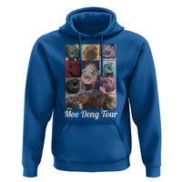 Baby Hippo Moo Deng Tour Hoodie Bouncy Cute Pygmy Hippopotamus
